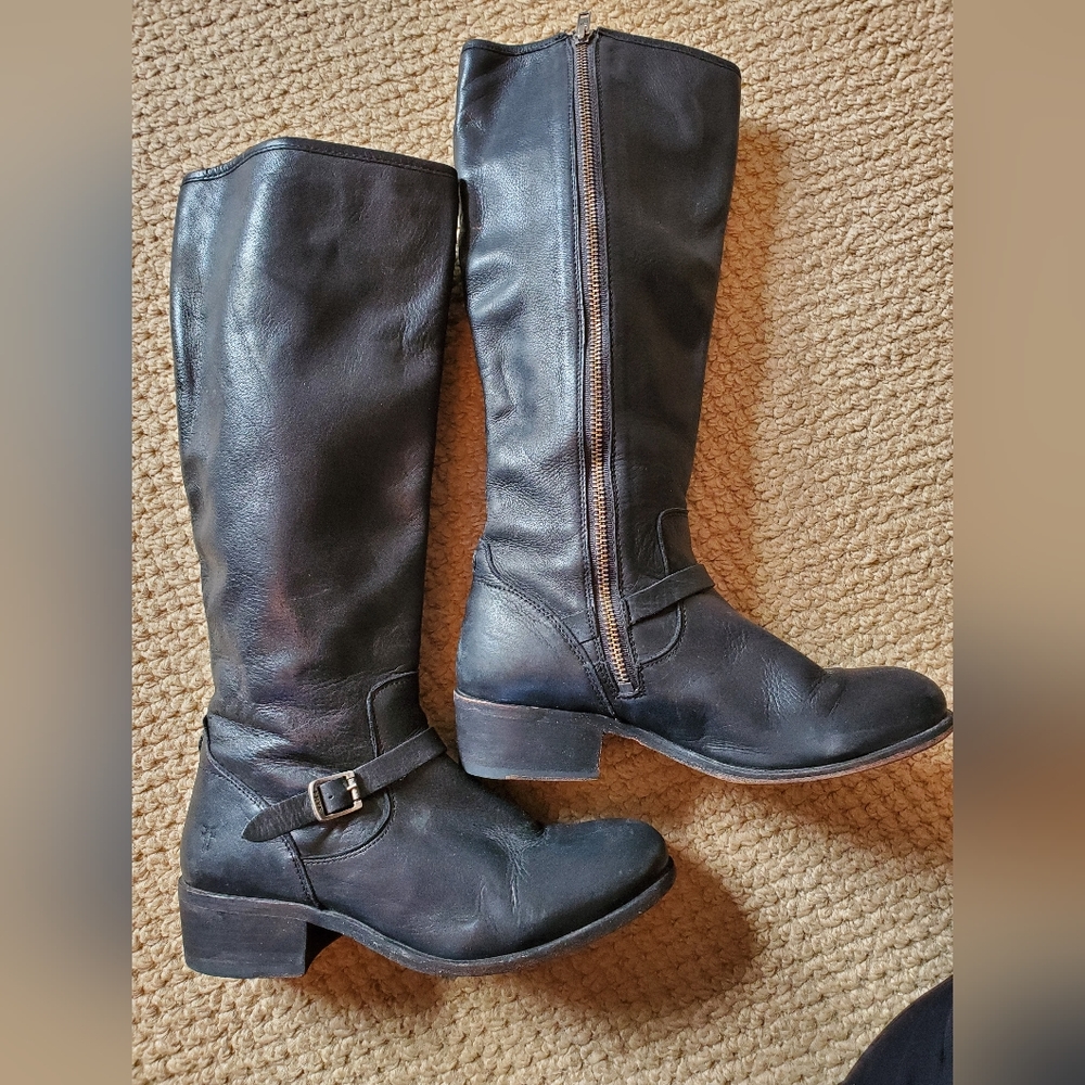 FRYE leather riding boots
